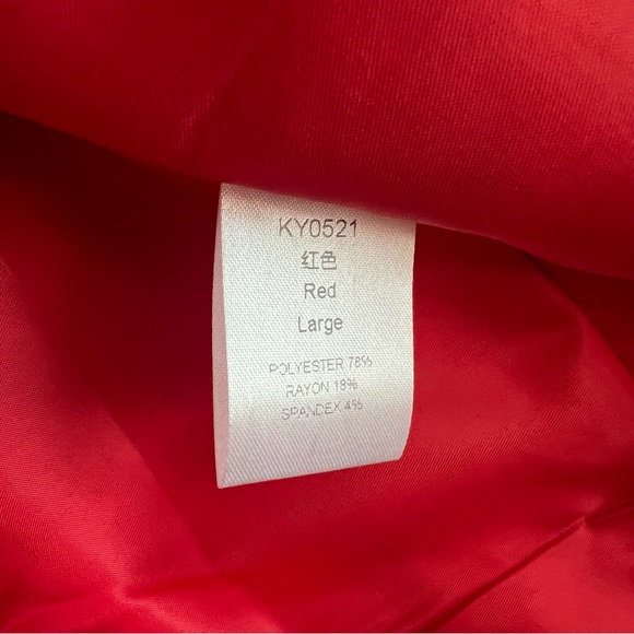 Red Cicy Bell Casual Blazer - Perfect for Office or Date Night - Picture 5 of 8